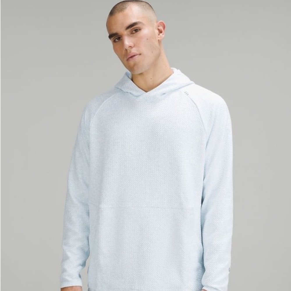 Lululemon at ease hoodie size XL baby blue